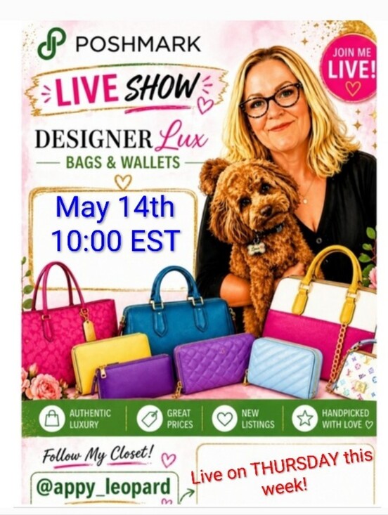 Handbags - Jane's Live Show Flyer